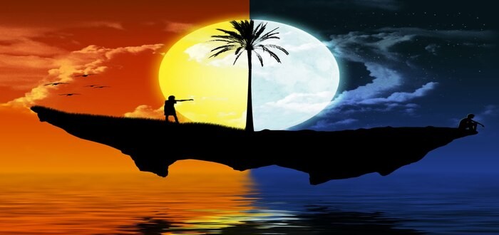 كيف يحدث تعاقب الليل والنهار