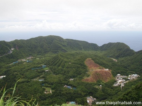 جزيرة أوجاشيما البركانية باليابان