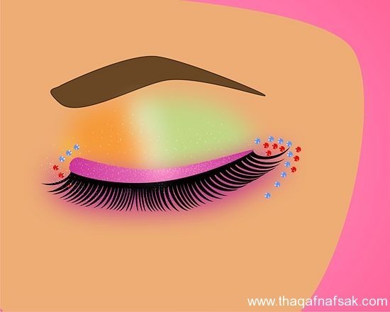 بالصور كيف تضعين مكياج العيون بطريقة جميلة