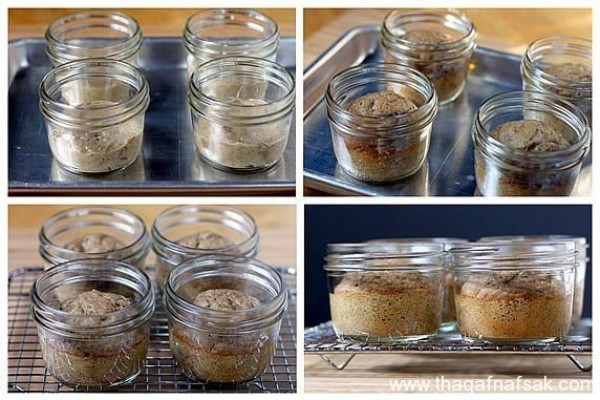 طريقة عمل البودنج بالصور بالخبز لافطار وعشاء رائع