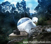 النوم في فقاعة النوم في فقاعة