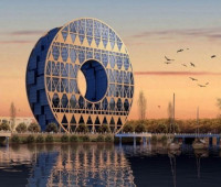 بالصور: مبنى على شكل عملة معدنية في الصين بالصور: مبنى على شكل عملة معدنية في الصين