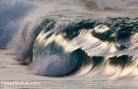 لقطات مدهشة مقربة لأمواج المد لقطات مدهشة مقربة لأمواج المد