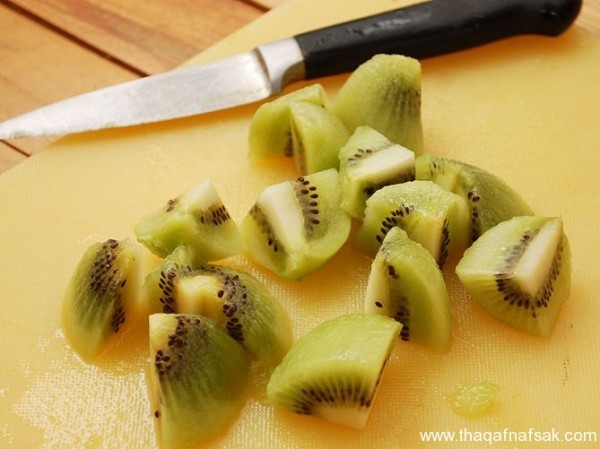طريقة عمل مثلجات الكيوي اللذيذة