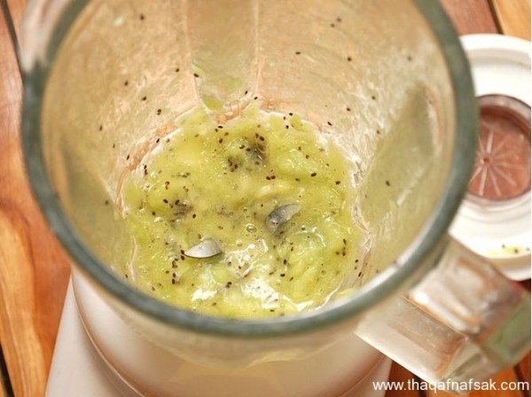 طريقة عمل مثلجات الكيوي اللذيذة