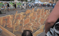 تقنية الـ 3D على أسطح الأرض حيث الإبداع المدهش تقنية الـ 3D على أسطح الأرض حيث الإبداع المدهش