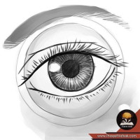 بالصور خطوات تعلم كيف ترسم عين انسان تشبه العين الحقيقية