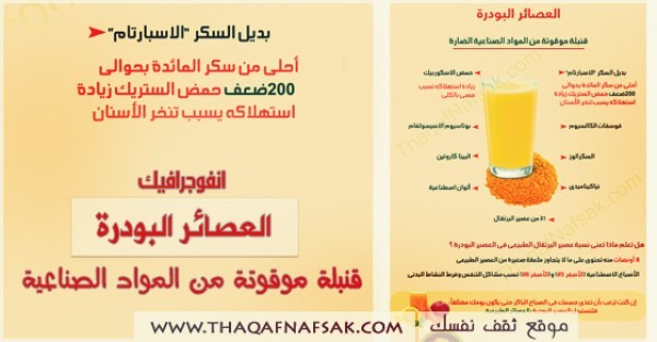 انفوجرافيك اضرار العصير البودرة قنبلة موقوته احذر منها انفوجرافيك اضرار العصير البودرة قنبلة موقوته احذر منها