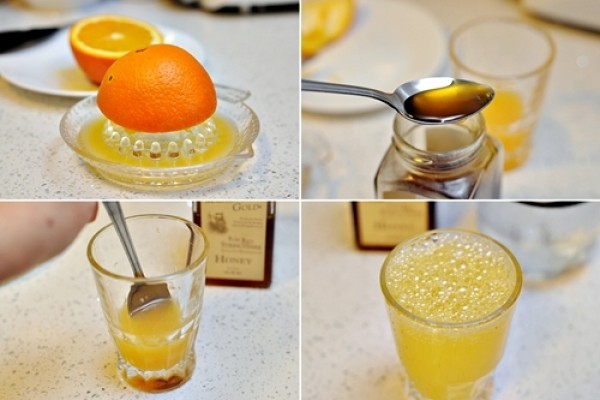 بالصور طريقة عمل عصير البرتقال والعسل مشروب صحي و لذيذ