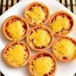 طريقة عمل المينى بيتزا ” تارت البيتزا ” حضريه في نصف ساعة فقط