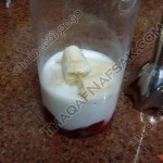 كوكتيل الموز والفراولة بالحليب المخصوص