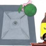 تنظيف حوض المطبخ وإزالة البقع والخدوش بالصور