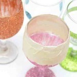 بالصور طريقة تزيين الكاسات بالجليتر بالصور طريقة تزيين الكاسات بالجليتر