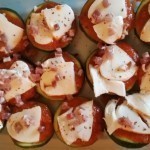 وصفة سريعة لعمل ميني بيتزا الكوسا