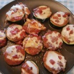 وصفة سريعة لعمل ميني بيتزا الكوسا