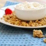 فروت سلاط بالمكسرات والكريم شانتيه