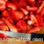 وصفة بسيطة لعمل كعك الفراولة والكريمة بالصور