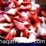 وصفة بسيطة لعمل كعك الفراولة والكريمة بالصور