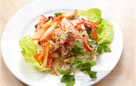 وصفة بسيطة لعمل سلطة اللحمة وصفة بسيطة لعمل سلطة اللحمة