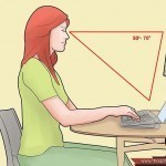 طريقة الجلوس الصحية أمام الكمبيوتر بالصور لتتجنب آلام الجسم