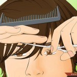 بالصور كيفية قص الشعر بنفسك ؟ للفتاة والشاب