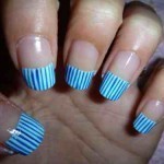 طريقة رسم الأظافر على شكل الكب كيك