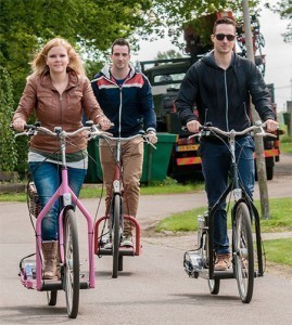 ماكينة المشي على الدراجة الهوائية (اختراع جديد)