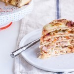 بالصور وصفة كيكة البيتزا بطريقتين