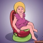 كيفية تدريب البنت على إستخدام القصرية (نونية الأطفال )