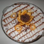 طريقة عمل تشيز كيك البرتقال بالشوكولاتة بالصور