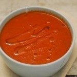 بالصور شوربة الطماطم الكريمي الشهية