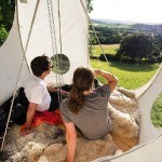 غرفة القمر الكروية “خيمة الشجرة”