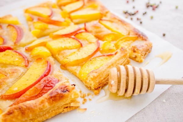 بالصور طريقة عمل تارت الخوخ ذات الطعم المميز