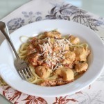 وصفة باستا الدجاج بالكاجون بالصور وصفة باستا الدجاج بالكاجون بالصور