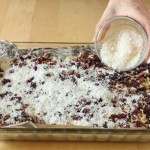 حلوى الطبقات بجوز الهند و الزنجبيل بالصور