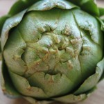 طريقة عمل البيض المخبوز في الخرشوف بالصور