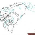 كيف ترسم الوحش من فيلم الجميلة والوحش كيف ترسم الوحش من فيلم الجميلة والوحش