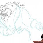 كيف ترسم الوحش من فيلم الجميلة والوحش كيف ترسم الوحش من فيلم الجميلة والوحش