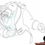 كيف ترسم الوحش من فيلم الجميلة والوحش كيف ترسم الوحش من فيلم الجميلة والوحش