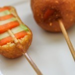 الكورن دوج بالخضروات بالصور