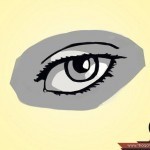 كيف ترسم العين البشرية الحقيقية