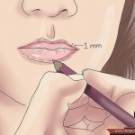 تصغير الشفاه بالمكياج بالصور