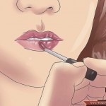 تصغير الشفاه بالمكياج بالصور