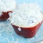 بالصور طريقة أكواب التفاح مع القرفة والمكسرات وجوز الهند