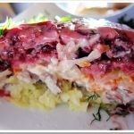 طريقة عمل سلطة الرنجة والبطاطس بالصور