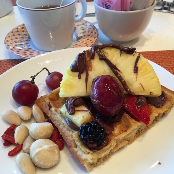 طريقة عمل الوافل بالصور بسيطة وشهية