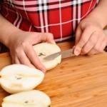 عشاء خفيف الكمثري بالجبن الريكفورد في الفرن