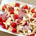 بالصور جهزي سلطة المكرونة “الباستا” مع شرائح اللحم