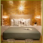 موديلات غرف نوم ذهبية اللون