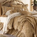 موديلات غرف نوم ذهبية اللون